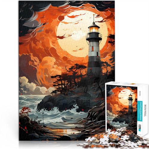 1000-Teile-Puzzle für Erwachsene Landschaftskunst Aus Karton ab 14 Jahren Lernspielzeug zum Lernen Weihnachts- und Geburtstagsgeschenke。Größe：26x38cm/10.2x14.9Zoll von CHTLIFQ