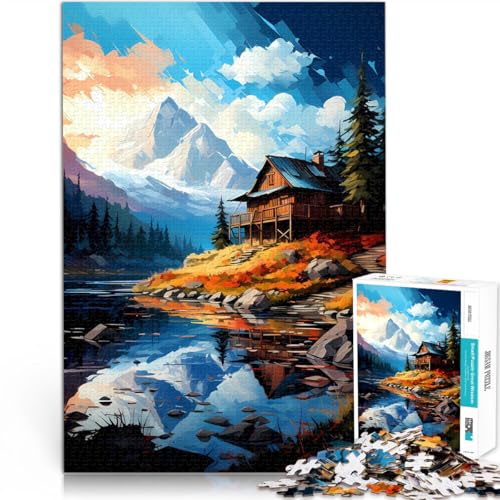 1000-Teile-Puzzle für Erwachsene Landschaftskunst Aus Karton ab 14 Jahren Quizspiel Lustige Aktivitäten für zu Hause, Geburtstagsgeschenk, Reisegeschenke。Größe:26x38cm/10.2x14.9Zoll 1000-Teile-Puzzle für Erwachsene Landschaftskunst Aus Karton ab 14 Jahren Quizspiel Lustige Aktivitäten für zu Hause, Geburtstagsgeschenk, Reisegeschenke。Größe:26x38cm/10.2x14.9Zoll von CHTLIFQ