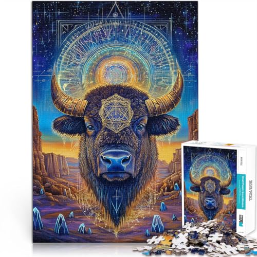 1000-Teile-Puzzle für Erwachsene Mächtige Kuh Aus Karton für 14+ einzigartiges Herausforderungsspiel Familienspiele Weihnachten Geburtstagsgeschenke。Größe:26x38cm/10.2x14.9Zoll 1000-Teile-Puzzle für Erwachsene Mächtige Kuh Aus Karton für 14+ einzigartiges Herausforderungsspiel Familienspiele Weihnachten Geburtstagsgeschenke。Größe:26x38cm/10.2x14.9Zoll von CHTLIFQ