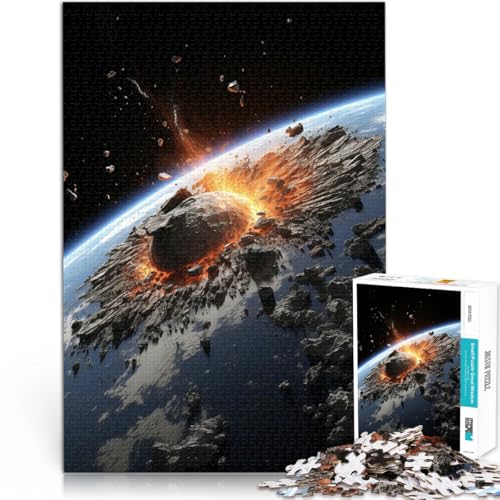 1000-Teile-Puzzle für Erwachsene Meteor Aus Karton ab 14 Jahren Heimdekorationsspielzeug Lustiges Geschenk。Größe:26x38cm/10.2x14.9Zoll 1000-Teile-Puzzle für Erwachsene Meteor Aus Karton ab 14 Jahren Heimdekorationsspielzeug Lustiges Geschenk。Größe:26x38cm/10.2x14.9Zoll von CHTLIFQ