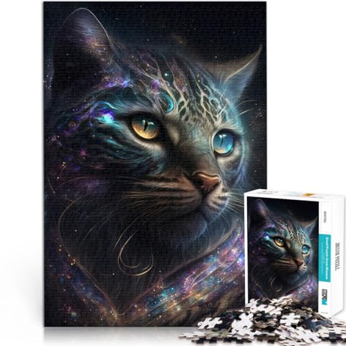 1000-Teile-Puzzle für Erwachsene Nebelkätzchen Aus Holz ab 14 Jahren Unmögliches Spiel Geschenke zum 。Größe:50x75cm/19.6x29.5Zoll 1000-Teile-Puzzle für Erwachsene Nebelkätzchen Aus Holz ab 14 Jahren Unmögliches Spiel Geschenke zum 。Größe:50x75cm/19.6x29.5Zoll von CHTLIFQ