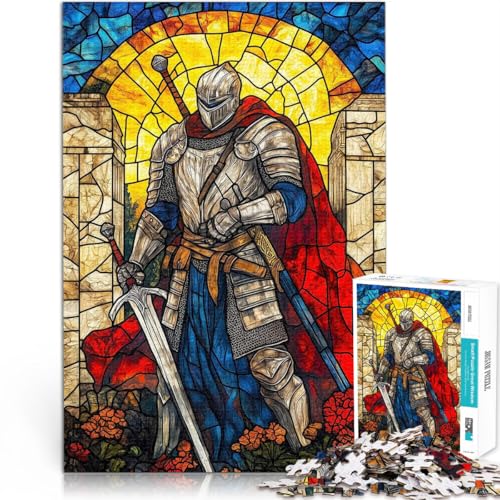1000-Teile-Puzzle für Erwachsene Paladin-Buntglas Aus Karton ab 14 Jahren Lernspiele Wichtelgeschenke。Größe:38x52cm/14.9x20.4Zoll 1000-Teile-Puzzle für Erwachsene Paladin-Buntglas Aus Karton ab 14 Jahren Lernspiele Wichtelgeschenke。Größe:38x52cm/14.9x20.4Zoll von CHTLIFQ