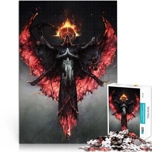 1000-Teile-Puzzle für Erwachsene Pfad des Exils Aus Karton ab 14 Jahren Anti-Stress-Spielzeug Tolle Geschenke und Spielzeuge。Größe：26x38cm/10.2x14.9Zoll von CHTLIFQ