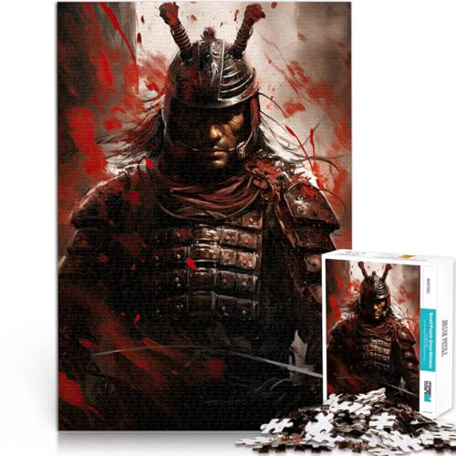 1000-Teile-Puzzle für Erwachsene Samurai-Kunst Aus Karton ab 14 Jahren einzigartiges Herausforderungsspiel Angeboten als Geschenk für die ganze Familie。Größe:38x52cm/14.9x20.4Zoll 1000-Teile-Puzzle für Erwachsene Samurai-Kunst Aus Karton ab 14 Jahren einzigartiges Herausforderungsspiel Angeboten als Geschenk für die ganze Familie。Größe:38x52cm/14.9x20.4Zoll von CHTLIFQ