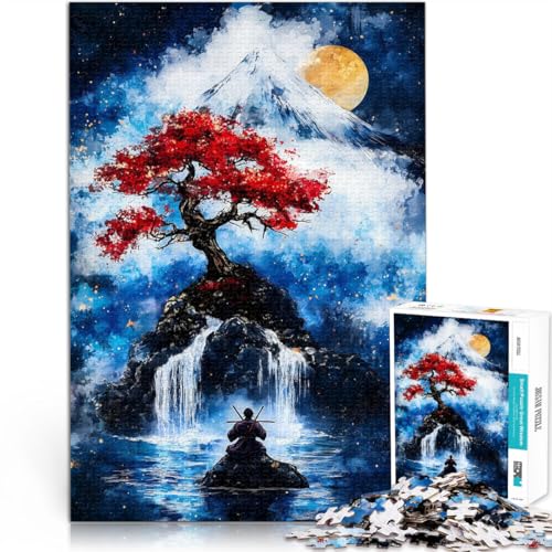 1000-Teile-Puzzle für Erwachsene Samurai und Berg Aus Karton ab 14 Jahren Schönes DesignspielSchönes Designspiel EIN Kunstwerk。Größe:26x38cm/10.2x14.9Zoll 1000-Teile-Puzzle für Erwachsene Samurai und Berg Aus Karton ab 14 Jahren Schönes DesignspielSchönes Designspiel EIN Kunstwerk。Größe:26x38cm/10.2x14.9Zoll von CHTLIFQ