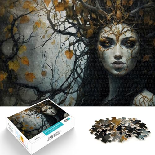 1000-Teile-Puzzle für Erwachsene Waldgeist Aus Karton für 14+ Pädagogisches Spielzeug zum Lernen Geschenke für Freunde und Familie。Größe:38x52cm/14.9x20.4Zoll 1000-Teile-Puzzle für Erwachsene Waldgeist Aus Karton für 14+ Pädagogisches Spielzeug zum Lernen Geschenke für Freunde und Familie。Größe:38x52cm/14.9x20.4Zoll von CHTLIFQ