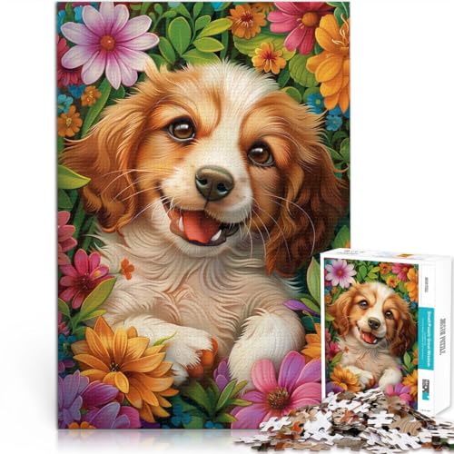 1000-Teile-Puzzle für Erwachsene Welpengarten Aus Karton ab 14 Jahren Quizspiel Lustige Aktivitäten für zu Hause, Geburtstagsgeschenk, Reisegeschenke。Größe:38x52cm/14.9x20.4Zoll 1000-Teile-Puzzle für Erwachsene Welpengarten Aus Karton ab 14 Jahren Quizspiel Lustige Aktivitäten für zu Hause, Geburtstagsgeschenk, Reisegeschenke。Größe:38x52cm/14.9x20.4Zoll von CHTLIFQ