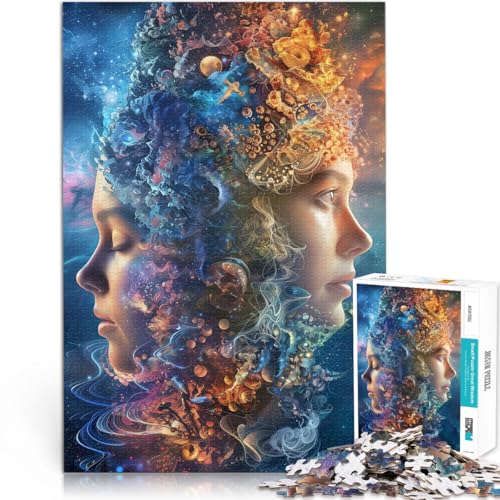 1000-Teile-Puzzle für Erwachsene Zwillinge Aus Holz ab 14 Jahren Denksportaufgabe-Spiel Spiele Spielzeug Geschenk。Größe:50x75cm/19.6x29.5Zoll 1000-Teile-Puzzle für Erwachsene Zwillinge Aus Holz ab 14 Jahren Denksportaufgabe-Spiel Spiele Spielzeug Geschenk。Größe:50x75cm/19.6x29.5Zoll von CHTLIFQ