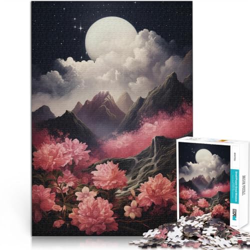 1000-Teile-Puzzle für Teenager Berge Kunst Aus Karton ab 14 Jahren Wohndeko Als Geschenk für die ganze Familie und Freunde。Größe:26x38cm/10.2x14.9Zoll 1000-Teile-Puzzle für Teenager Berge Kunst Aus Karton ab 14 Jahren Wohndeko Als Geschenk für die ganze Familie und Freunde。Größe:26x38cm/10.2x14.9Zoll von CHTLIFQ