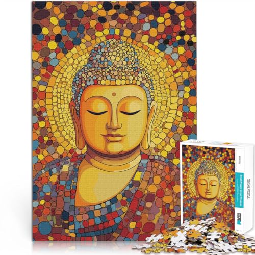 1000-Teile-Puzzle für Teenager Buddha in Gedanken Kunst Aus Holz für 14+ Praktisches Spiel Weihnachtsspiel Geschenke für Frauen。Größe:50x75cm/19.6x29.5Zoll 1000-Teile-Puzzle für Teenager Buddha in Gedanken Kunst Aus Holz für 14+ Praktisches Spiel Weihnachtsspiel Geschenke für Frauen。Größe:50x75cm/19.6x29.5Zoll von CHTLIFQ