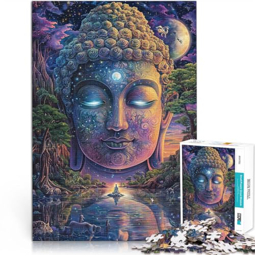 1000-Teile-Puzzle für Teenager Bunte Buddha-Statue ~ Aus Karton für 14+ Lernspielzeug für die ganze Familie Spiele Spielzeug Geschenk。Größe:38x52cm/14.9x20.4Zoll 1000-Teile-Puzzle für Teenager Bunte Buddha-Statue ~ Aus Karton für 14+ Lernspielzeug für die ganze Familie Spiele Spielzeug Geschenk。Größe:38x52cm/14.9x20.4Zoll von CHTLIFQ