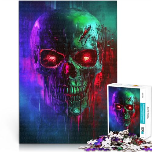 1000-Teile-Puzzle für Teenager Eisenskelett Aus Karton ab 14 Jahren Unmögliches Spiel Geschenke zum 。Größe:26x38cm/10.2x14.9Zoll 1000-Teile-Puzzle für Teenager Eisenskelett Aus Karton ab 14 Jahren Unmögliches Spiel Geschenke zum 。Größe:26x38cm/10.2x14.9Zoll von CHTLIFQ