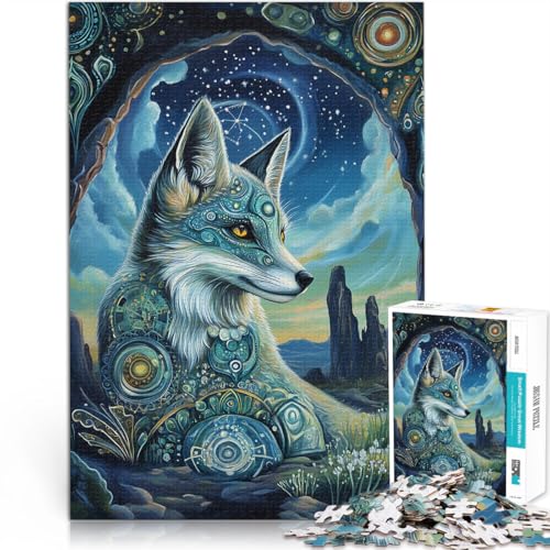 1000-Teile-Puzzle für Teenager Fantasie Fuchs Aus Karton ab 14 Jahren Familienaktivitäten Geburtstagsgeschenk。Größe:26x38cm/10.2x14.9Zoll 1000-Teile-Puzzle für Teenager Fantasie Fuchs Aus Karton ab 14 Jahren Familienaktivitäten Geburtstagsgeschenk。Größe:26x38cm/10.2x14.9Zoll von CHTLIFQ