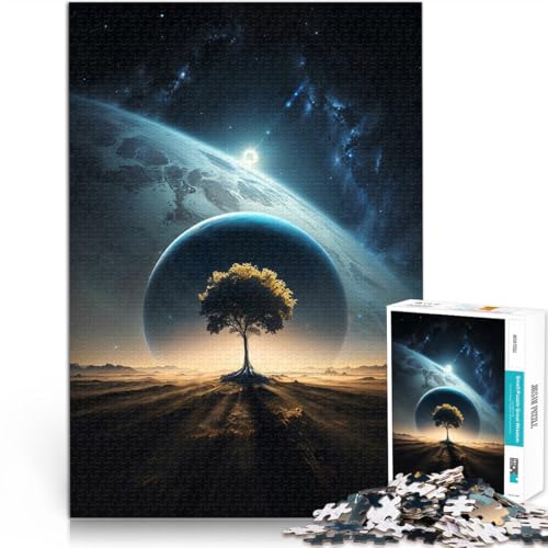 1000-Teile-Puzzle für Teenager Interstellare Einsamkeitskunst Aus Holz für 14+ Spielzeug-Wanddekoration Geburtstags- und einzigartige Geschenke。Größe:50x75cm/19.6x29.5Zoll 1000-Teile-Puzzle für Teenager Interstellare Einsamkeitskunst Aus Holz für 14+ Spielzeug-Wanddekoration Geburtstags- und einzigartige Geschenke。Größe:50x75cm/19.6x29.5Zoll von CHTLIFQ