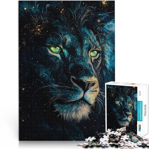 1000-Teile-Puzzle für Teenager Neonlöwe Aus Holz ab 14 Jahren Dekomprimierendes intellektuelles Lernspielzeug tolles Geschenk。Größe:50x75cm/19.6x29.5Zoll 1000-Teile-Puzzle für Teenager Neonlöwe Aus Holz ab 14 Jahren Dekomprimierendes intellektuelles Lernspielzeug tolles Geschenk。Größe:50x75cm/19.6x29.5Zoll von CHTLIFQ
