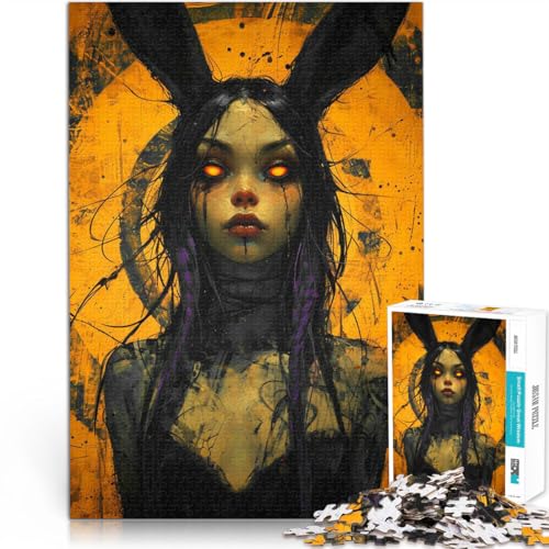 1000-Teile-Puzzle für Teenager Teufelsmädchen Aus Holz für 14+ Geschenke zur Heimdekoration Einzigartige Geburtstags Größe:50x75cm/19.6x29.5Zoll 1000-Teile-Puzzle für Teenager Teufelsmädchen Aus Holz für 14+ Geschenke zur Heimdekoration Einzigartige Geburtstags Größe:50x75cm/19.6x29.5Zoll von CHTLIFQ