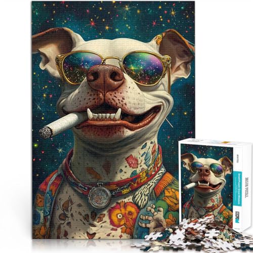 1000-Teile-Puzzles für Erwachsene Hundeboss Aus Karton Geeignet für Personen ab 14 Jahren Quizspiel Lustige Aktivitäten für zu Hause, Geburtstagsgeschenk, Reisegeschenke。Größe:38x52cm/14.9x20.4Zoll 1000-Teile-Puzzles für Erwachsene Hundeboss Aus Karton Geeignet für Personen ab 14 Jahren Quizspiel Lustige Aktivitäten für zu Hause, Geburtstagsgeschenk, Reisegeschenke。Größe:38x52cm/14.9x20.4Zoll von CHTLIFQ