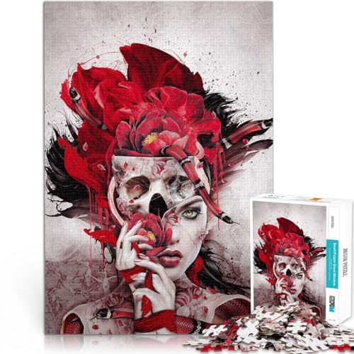 1000 Teile für Geschenke für Erwachsene Giftige Blumen Aus Holz für 14+ Hands-on-Spiel Geschenke für Freunde und Familie。Größe:50x75cm/19.6x29.5Zoll 1000 Teile für Geschenke für Erwachsene Giftige Blumen Aus Holz für 14+ Hands-on-Spiel Geschenke für Freunde und Familie。Größe:50x75cm/19.6x29.5Zoll von CHTLIFQ