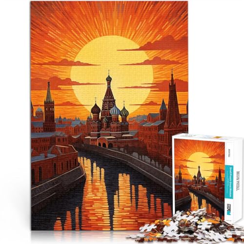 1000-teilige Puzzles für Erwachsene Basilius-Kathedrale RU Aus Holz für und ab 14 Jahren Intellektuelles Dekompressions-Lernspielzeug Geburtstagsgeschenke。Größe:50x75cm/19.6x29.5Zoll 1000-teilige Puzzles für Erwachsene Basilius-Kathedrale RU Aus Holz für und ab 14 Jahren Intellektuelles Dekompressions-Lernspielzeug Geburtstagsgeschenke。Größe:50x75cm/19.6x29.5Zoll von CHTLIFQ