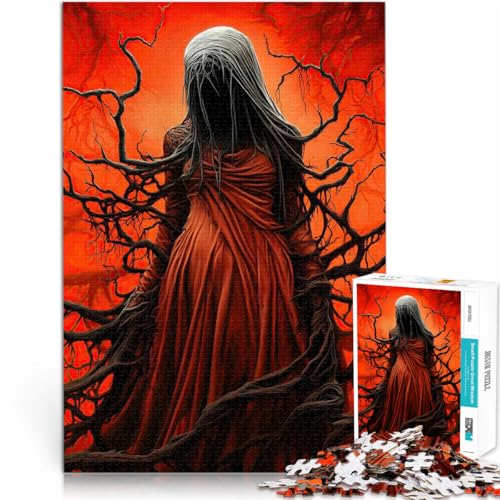1000-teilige Puzzles für Erwachsene Dämonisches Wesen Aus Karton für und ab 14 Jahren Kunstdekoration für Zuhause tolles Geschenk。Größe:26x38cm/10.2x14.9Zoll 1000-teilige Puzzles für Erwachsene Dämonisches Wesen Aus Karton für und ab 14 Jahren Kunstdekoration für Zuhause tolles Geschenk。Größe:26x38cm/10.2x14.9Zoll von CHTLIFQ