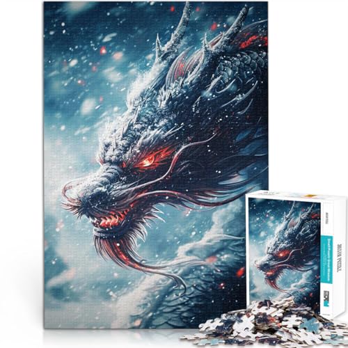 1000-teilige Puzzles für Erwachsene Drachen Aus Holz für und ab 14 Jahren Heimdekorationsspielzeug Lustiges Geschenk。Größe:50x75cm/19.6x29.5Zoll 1000-teilige Puzzles für Erwachsene Drachen Aus Holz für und ab 14 Jahren Heimdekorationsspielzeug Lustiges Geschenk。Größe:50x75cm/19.6x29.5Zoll von CHTLIFQ