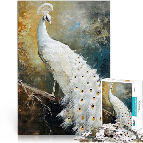 1000-teilige Puzzles für Erwachsene Elfenbeinfederbarsch Aus Karton für und ab 14 Jahren Lernspielzeug Weihnachtsspiel Geschenke。Größe:26x38cm/10.2x14.9Zoll 1000-teilige Puzzles für Erwachsene Elfenbeinfederbarsch Aus Karton für und ab 14 Jahren Lernspielzeug Weihnachtsspiel Geschenke。Größe:26x38cm/10.2x14.9Zoll von CHTLIFQ