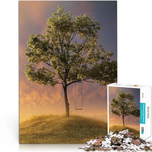 1000-teilige Puzzles für Erwachsene Friedlicher Schwung Aus Karton für und ab 14 Jahren Lernspiel-Herausforderungsspielzeug Tolles Geschenk zum Spielen。Größe:26x38cm/10.2x14.9Zoll 1000-teilige Puzzles für Erwachsene Friedlicher Schwung Aus Karton für und ab 14 Jahren Lernspiel-Herausforderungsspielzeug Tolles Geschenk zum Spielen。Größe:26x38cm/10.2x14.9Zoll von CHTLIFQ