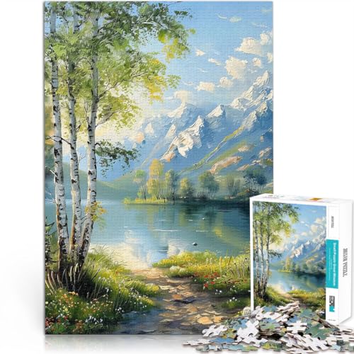 1000-teilige Puzzles für Erwachsene Ruhige Natur Aus Karton für und ab 14 Jahren Lernspiele Wichtelgeschenke。Größe:26x38cm/10.2x14.9Zoll 1000-teilige Puzzles für Erwachsene Ruhige Natur Aus Karton für und ab 14 Jahren Lernspiele Wichtelgeschenke。Größe:26x38cm/10.2x14.9Zoll von CHTLIFQ