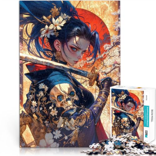 1000-teilige Puzzles für Erwachsene und Jugendliche Japanisches Anime-Mädchen Aus Karton Geeignet für Kinder ab 14 Jahren Anspruchsvolles Spiel und Familienspiel tolles von CHTLIFQ