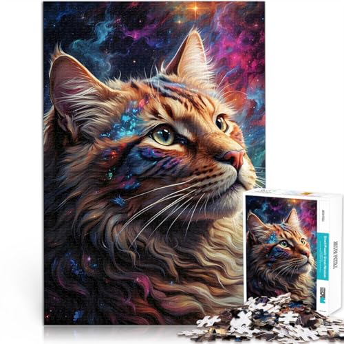 1000-teilige Puzzles für Erwachsene und Jugendliche Kosmische Weltraumkatze Aus Holz Geeignet für Kinder ab 14 Jahren Lustige Spiele Lustige Aktivitäten für zu Hause, Geburtstagsgeschenke。 1000-teilige Puzzles für Erwachsene und Jugendliche Kosmische Weltraumkatze Aus Holz Geeignet für Kinder ab 14 Jahren Lustige Spiele Lustige Aktivitäten für zu Hause, Geburtstagsgeschenke。 von CHTLIFQ