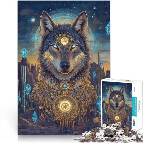 1000-teilige Puzzles für Erwachsene und Jugendliche Wolf Fantasy Aus Holz Geeignet für Kinder ab 14 Jahren Pädagogisches Spielzeug zum Lernen Geschenke für Freunde und Familie。Größe:50x75cm 1000-teilige Puzzles für Erwachsene und Jugendliche Wolf Fantasy Aus Holz Geeignet für Kinder ab 14 Jahren Pädagogisches Spielzeug zum Lernen Geschenke für Freunde und Familie。Größe:50x75cm von CHTLIFQ