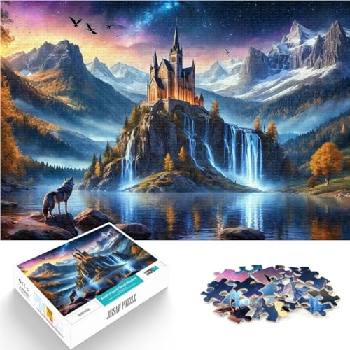 1000-teilige Puzzles für Erwachsene und Jugendliche Wolf River Falls Aus Holz Geeignet für Kinder ab 14 Jahren Herausforderndes Spiel Spiele Spielzeug Geschenk。Größe:50x75cm/19.6x29.5Zoll 1000-teilige Puzzles für Erwachsene und Jugendliche Wolf River Falls Aus Holz Geeignet für Kinder ab 14 Jahren Herausforderndes Spiel Spiele Spielzeug Geschenk。Größe:50x75cm/19.6x29.5Zoll von CHTLIFQ