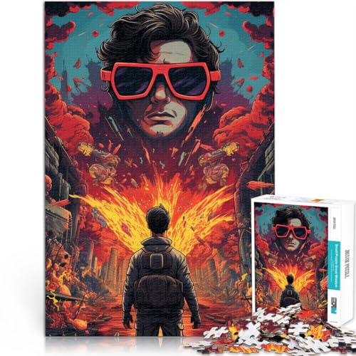 1000-teiliges Puzzle für Erwachsene Big Game-Spieler Aus Holz ab 14 Jahren Anspruchsvolles Spiel und Familienspiel tolles Größe:50x75cm/19.6x29.5Zoll 1000-teiliges Puzzle für Erwachsene Big Game-Spieler Aus Holz ab 14 Jahren Anspruchsvolles Spiel und Familienspiel tolles Größe:50x75cm/19.6x29.5Zoll von CHTLIFQ