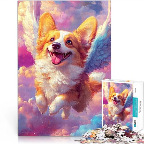 1000-teiliges Puzzle für Erwachsene Corgi aus der Luft Aus Holz ab 14 Jahren Unmögliches Spiel Geschenke zum 。Größe:50x75cm/19.6x29.5Zoll 1000-teiliges Puzzle für Erwachsene Corgi aus der Luft Aus Holz ab 14 Jahren Unmögliches Spiel Geschenke zum 。Größe:50x75cm/19.6x29.5Zoll von CHTLIFQ