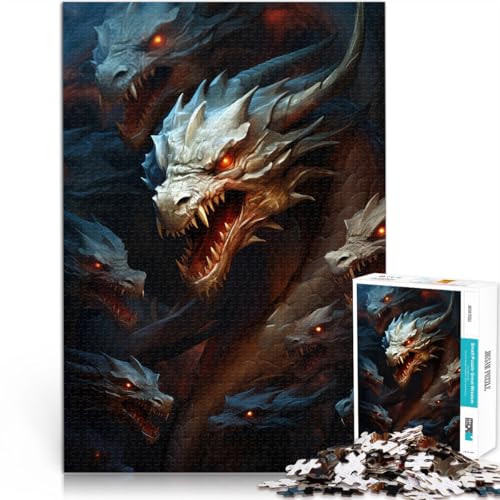 1000-teiliges Puzzle für Erwachsene Drachen-Kunstwerk Aus Karton Geeignet für Kinder ab 14 Jahren DIY-Lernspiele ganze Familie eignet。Größe:26x38cm 1000-teiliges Puzzle für Erwachsene Drachen-Kunstwerk Aus Karton Geeignet für Kinder ab 14 Jahren DIY-Lernspiele ganze Familie eignet。Größe:26x38cm von CHTLIFQ