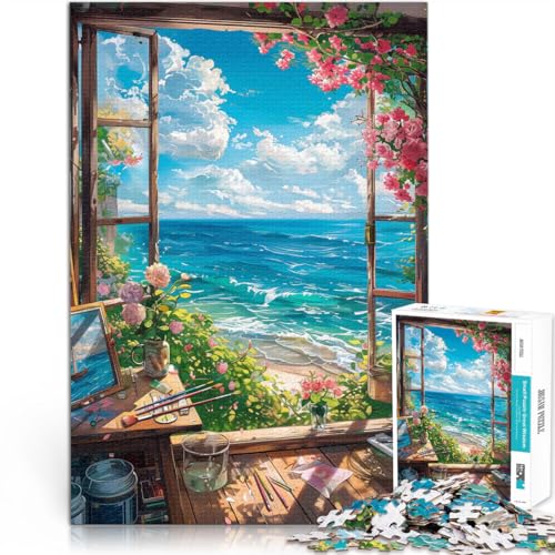 1000-teiliges Puzzle für Erwachsene EIN Malplatz für Künstler Aus Karton ab 14 Jahren mit vollständig miteinander verbundenen Stücken beliebiger Form Geschenkspielzeug。Größe:38x52cm/14.9x20.4Zoll 1000-teiliges Puzzle für Erwachsene EIN Malplatz für Künstler Aus Karton ab 14 Jahren mit vollständig miteinander verbundenen Stücken beliebiger Form Geschenkspielzeug。Größe:38x52cm/14.9x20.4Zoll von CHTLIFQ
