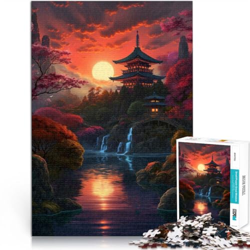 1000-teiliges Puzzle für Erwachsene Friedlicher Sonnenaufgang Aus Karton ab 14 Jahren Lernspielzeug-Herausforderung Tolle Geschenke und Spielzeuge。Größe:26x38cm/10.2x14.9Zoll 1000-teiliges Puzzle für Erwachsene Friedlicher Sonnenaufgang Aus Karton ab 14 Jahren Lernspielzeug-Herausforderung Tolle Geschenke und Spielzeuge。Größe:26x38cm/10.2x14.9Zoll von CHTLIFQ