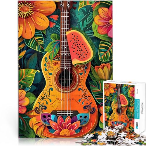 1000-teiliges Puzzle für Erwachsene Frische Musik V Aus Holz Geeignet für Kinder ab 14 Jahren Familienaktivitäten Geburtstagsgeschenk。Größe:50x75cm/19.6x29.5Zoll 1000-teiliges Puzzle für Erwachsene Frische Musik V Aus Holz Geeignet für Kinder ab 14 Jahren Familienaktivitäten Geburtstagsgeschenk。Größe:50x75cm/19.6x29.5Zoll von CHTLIFQ