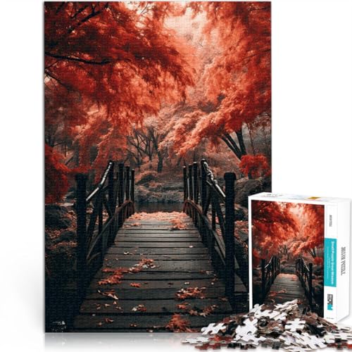 1000-teiliges Puzzle für Erwachsene Herbstästhetik Aus Holz ab 14 Jahren Intellektuelles Spiel Geschenk zum Geburtstag。Größe:50x75cm/19.6x29.5Zoll 1000-teiliges Puzzle für Erwachsene Herbstästhetik Aus Holz ab 14 Jahren Intellektuelles Spiel Geschenk zum Geburtstag。Größe:50x75cm/19.6x29.5Zoll von CHTLIFQ