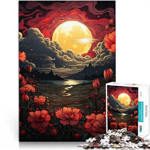 1000-teiliges Puzzle für Erwachsene Nachtansicht Aus Karton ab 14 Jahren Lustige Spiele Lustige Aktivitäten für zu Hause, Geburtstagsgeschenke, Reisegeschenke。Größe:26x38cm/10.2x14.9Zoll 1000-teiliges Puzzle für Erwachsene Nachtansicht Aus Karton ab 14 Jahren Lustige Spiele Lustige Aktivitäten für zu Hause, Geburtstagsgeschenke, Reisegeschenke。Größe:26x38cm/10.2x14.9Zoll von CHTLIFQ