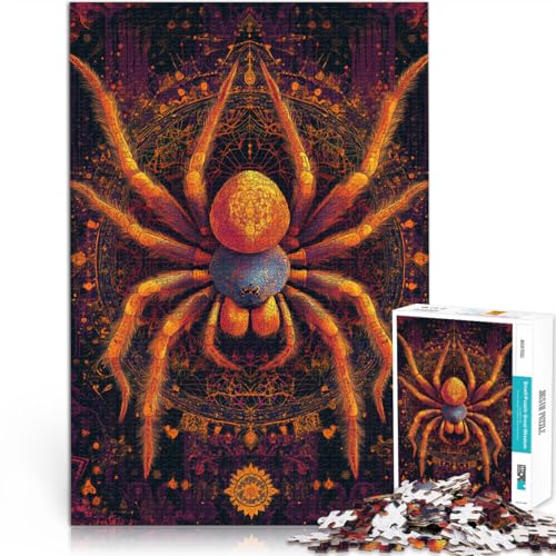 1000-teiliges Puzzle für Erwachsene Spinne Aus Karton ab 14 Jahren Spielzeug-Intellektuelles Spiel Angebot als Geschenk für die ganze Familie。Größe:38x52cm/14.9x20.4Zoll 1000-teiliges Puzzle für Erwachsene Spinne Aus Karton ab 14 Jahren Spielzeug-Intellektuelles Spiel Angebot als Geschenk für die ganze Familie。Größe:38x52cm/14.9x20.4Zoll von CHTLIFQ