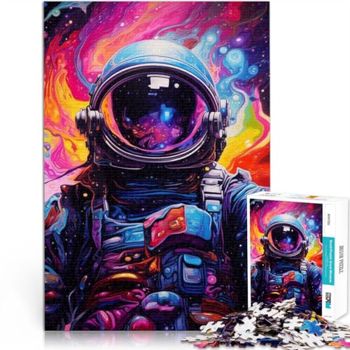 1000-teiliges Puzzle für Erwachsene Weltraumspaziergang Aus Karton ab 14 Jahren Herausforderndes Spiel Tolles Geschenk zum Spielen。Größe:26x38cm/10.2x14.9Zoll 1000-teiliges Puzzle für Erwachsene Weltraumspaziergang Aus Karton ab 14 Jahren Herausforderndes Spiel Tolles Geschenk zum Spielen。Größe:26x38cm/10.2x14.9Zoll von CHTLIFQ