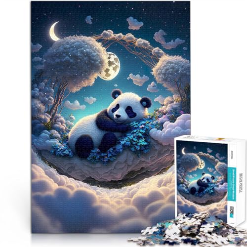 1000-teiliges Puzzle für Erwachsene und Jugendliche Der mystische Panda Aus Karton Geeignet für Personen ab 14 Jahren Quizspiel Lustige Aktivitäten für zu Hause, Geburtstagsgeschenk, Reisegeschenke。 1000-teiliges Puzzle für Erwachsene und Jugendliche Der mystische Panda Aus Karton Geeignet für Personen ab 14 Jahren Quizspiel Lustige Aktivitäten für zu Hause, Geburtstagsgeschenk, Reisegeschenke。 von CHTLIFQ