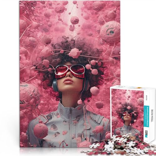 1000-teiliges Puzzle für Erwachsene und Jugendliche Rosa Rauschen Aus Karton Geeignet für Personen ab 14 Jahren Pädagogisches Lernspielzeug Familienspiele Geburtstagsgeschenk。Größe:26x38cm 1000-teiliges Puzzle für Erwachsene und Jugendliche Rosa Rauschen Aus Karton Geeignet für Personen ab 14 Jahren Pädagogisches Lernspielzeug Familienspiele Geburtstagsgeschenk。Größe:26x38cm von CHTLIFQ