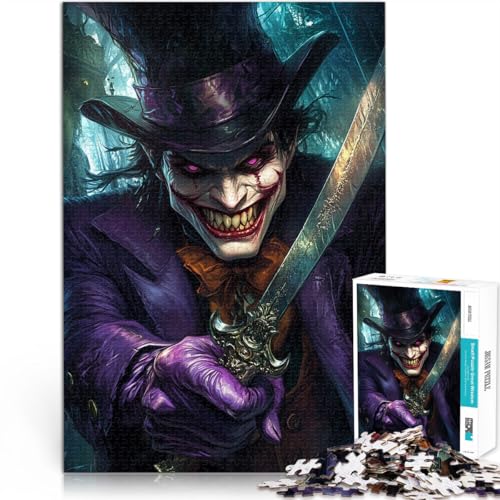 2000-Teile-Puzzle für Erwachsene Böser Mörder Aus Karton für 14+ Lernspielzeug für die ganze Familie Spiele Spielzeug Geschenk。Größe:70x100cm/27.5x39.3Zoll 2000-Teile-Puzzle für Erwachsene Böser Mörder Aus Karton für 14+ Lernspielzeug für die ganze Familie Spiele Spielzeug Geschenk。Größe:70x100cm/27.5x39.3Zoll von CHTLIFQ