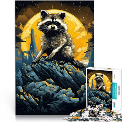 2000-Teile-Puzzle für Erwachsene Erstaunlicher Waschbär Aus Karton ab 14 Jahren Lernspielzeug zum Lernen Weihnachts- und Geburtstagsgeschenke。Größe:70x100cm/27.5x39.3Zoll 2000-Teile-Puzzle für Erwachsene Erstaunlicher Waschbär Aus Karton ab 14 Jahren Lernspielzeug zum Lernen Weihnachts- und Geburtstagsgeschenke。Größe:70x100cm/27.5x39.3Zoll von CHTLIFQ