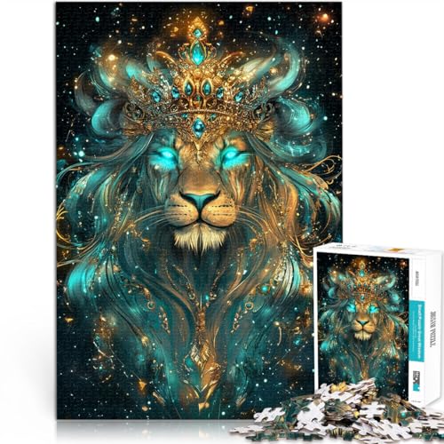2000-Teile-Puzzle für Erwachsene Majestätischer Löwe Aus Karton ab 14 Jahren Trainieren Sie Ihr Gehirn und Ihre Hände Weihnachtsspiel Geschenke。Größe:70x100cm/27.5x39.3Zoll 2000-Teile-Puzzle für Erwachsene Majestätischer Löwe Aus Karton ab 14 Jahren Trainieren Sie Ihr Gehirn und Ihre Hände Weihnachtsspiel Geschenke。Größe:70x100cm/27.5x39.3Zoll von CHTLIFQ