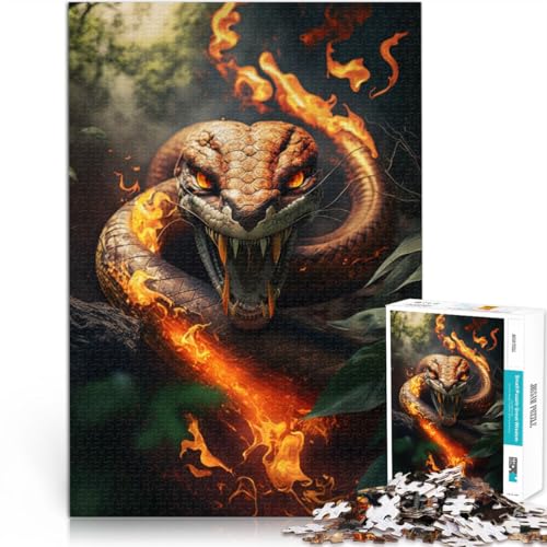2000-Teile-Puzzle für Erwachsene Porträt wütende Schlange Aus Karton ab 14 Jahren Schwierig und herausfordernd Einzigartige Wohndekorationen und Geschenke。Größe:70x100cm/27.5x39.3Zoll 2000-Teile-Puzzle für Erwachsene Porträt wütende Schlange Aus Karton ab 14 Jahren Schwierig und herausfordernd Einzigartige Wohndekorationen und Geschenke。Größe:70x100cm/27.5x39.3Zoll von CHTLIFQ