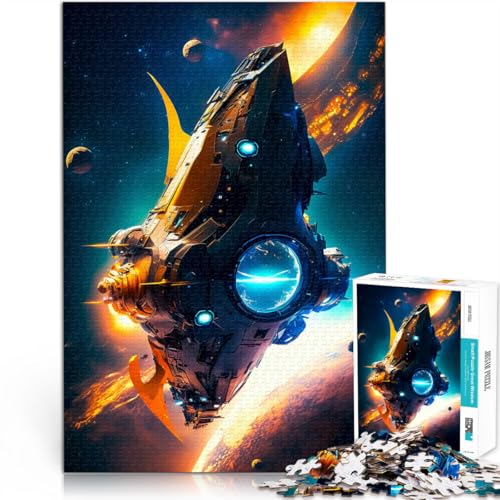 2000-Teile-Puzzle für Erwachsene Raumschiff Nuklear Aus Karton ab 14 Jahren Familienaktivitäten Geburtstagsgeschenk。Größe:70x100cm/27.5x39.3Zoll 2000-Teile-Puzzle für Erwachsene Raumschiff Nuklear Aus Karton ab 14 Jahren Familienaktivitäten Geburtstagsgeschenk。Größe:70x100cm/27.5x39.3Zoll von CHTLIFQ