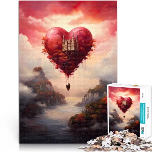 2000-Teile-Puzzle für Erwachsene Reise des Herzens Aus Karton ab 14 Jahren Intellektuelles Spiel Lustiges Geschenk für die ganze Familie。Größe:70x100cm/27.5x39.3Zoll 2000-Teile-Puzzle für Erwachsene Reise des Herzens Aus Karton ab 14 Jahren Intellektuelles Spiel Lustiges Geschenk für die ganze Familie。Größe:70x100cm/27.5x39.3Zoll von CHTLIFQ